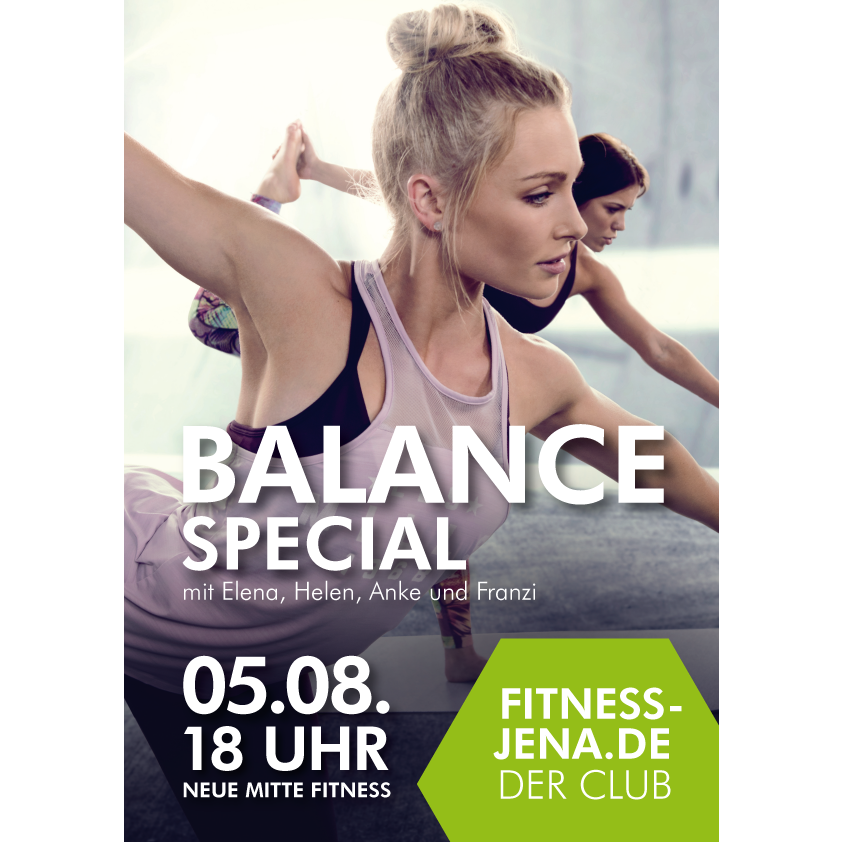 Balance Special 5 8 Neue Mitte Fitness Fitness Jena Dein Fitnessstudio Neue Mitte Fitness Winzerla Fitness Sportpark Lobeda Inkl Injoy Lady Jena Studio 400 Abnehmen Figur Ruckentraining Gesundheit Und Herz Kreislauf